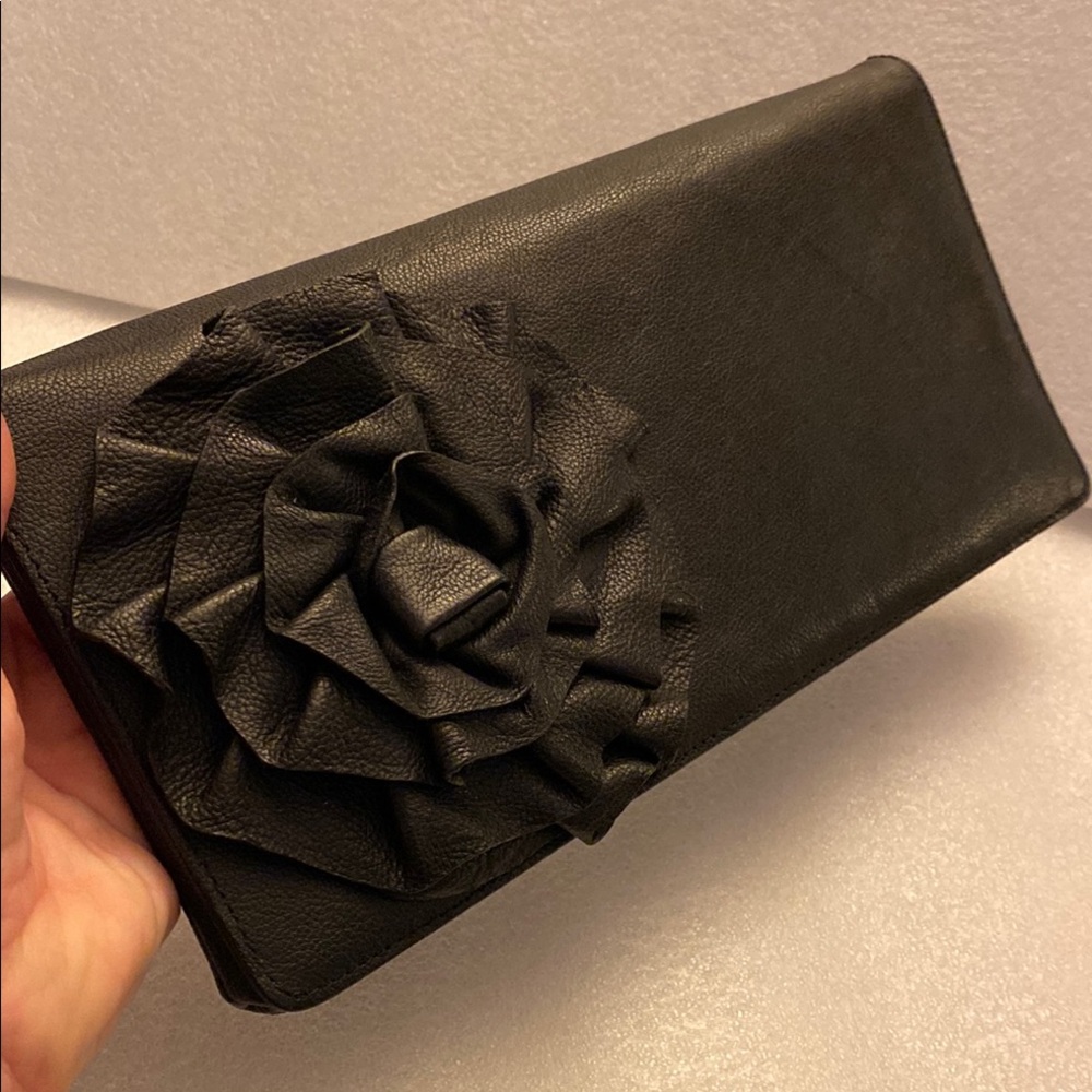 Tarnish Black Clutch Sleek Minimalist Design